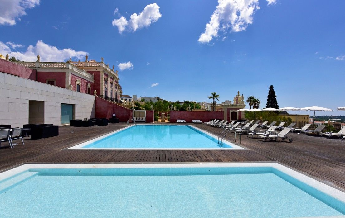 Pousada Palacio De Estoi - Small Luxury Hotels Of The World Exterior photo The swimming pool